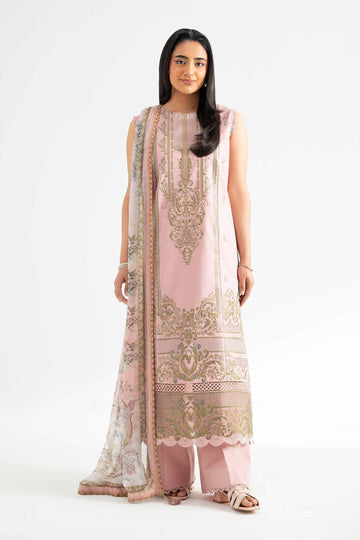 Nishat Linen 3 Piece - Digital Printed Embroidered Suit - 42502112 Online Shopping